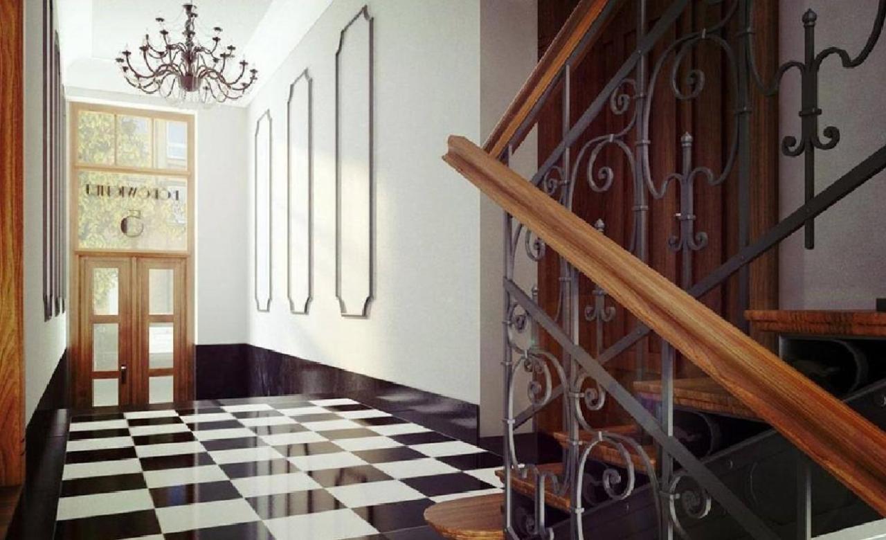 Uroczy apartament obok Opery i Dworca Głównego Cracóvia Exterior foto